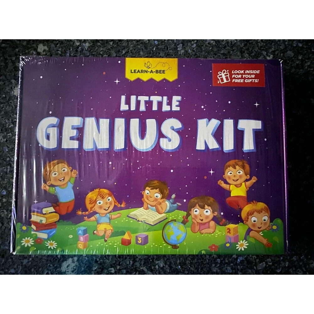 ** SEALED ** Little Genius Kit for 4-6 Year Old Kids Learning Toys NEXT DAY SHIP